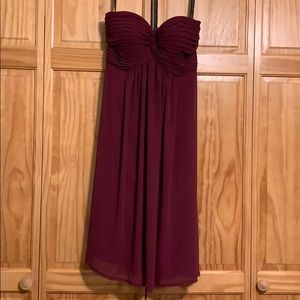 Bill Levkoff dress sangria color size 8